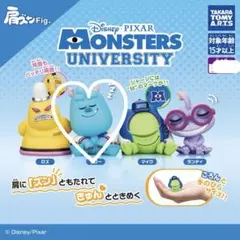 ディズニーガチャ　モンスターズインク　肩ズンFig. サリー