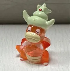 【ポケモン】 ヤドキング　クリア　ミニフィギュア レトロ ガチャ