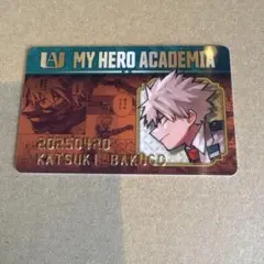 ヒロアカ　爆豪勝己　バースデイコレクションカード　2025