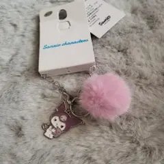 新品☆サンリオクロミちゃんチャーム ポンポン付き
