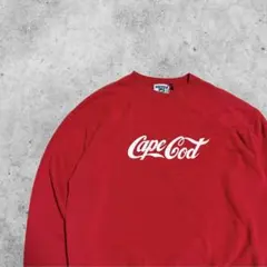 【即発送】90s USA製 LEE リー スウェット トレーナ コカコーラ Ｌ