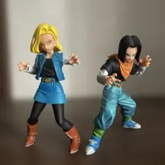 Hgドラゴンボール人造人間18号・17号 フィギュアセット