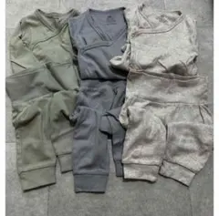 H&M 長袖ボディースーツ　パンツ　まとめ売り　70