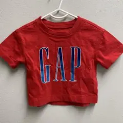 baby GAP ロゴ Tシャツ レッド