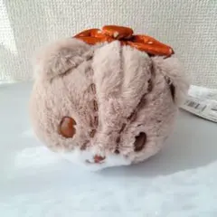 タイニーチャムふわふわ寝そべりぬいぐるみ　ハローキティ&タイニーチャム　ベージュ