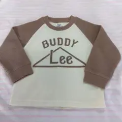 Buddy Lee トレーナー 100cm ホワイト/ブラウン