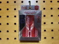 Ｌサイズ クリアレッド ダーツフライト唐草模様