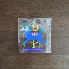 非売品　KOBE HANKYU メリーゴーランド アクリルキーホルダー　寺田順三