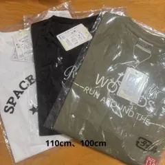 Tシャツセット 110cm, 100cm