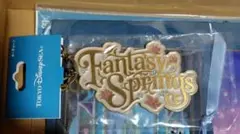 ディズニーシー　ファンタジースプリングス　ロゴキーチェーン