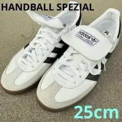 ADIDAS★HANDBALL SPEZIAL 白　ベラ付き　25センチ