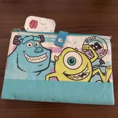 ディズニーストア　モンスターズインクマイク　サリー　マルチケース　ポーチ　新品