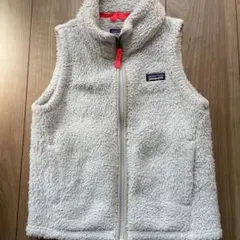 patagonia フリースベスト S (7-8歳)