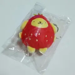 LOWRYS FARM【いちご新聞】トイキーホルダー 【ポムポムプリンいちご】