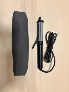 サロニアSALONIA スムースシャインカールヘアアイロン32mm黒