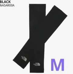 M　ノースフェイス アームカバー　新品　ブラック