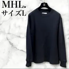 MHL. ウォッシャブル　ロングスリーブ　長袖　カットソー　コットン100%