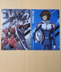 機動戦士ガンダムSEEDクリアファイル ステッカー 3点セット - メルカリ