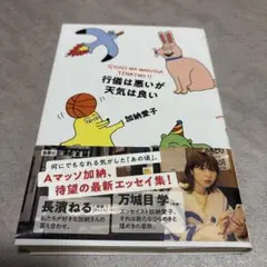 行儀は悪いが天気は良い