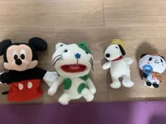 ミッキーマウス スヌーピー ぬいぐるみセット