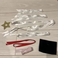 【即日発送】Dior サテンリボン 6本セット