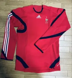 adidas フランス代表 F.F.F. 長袖プラクティスシャツ