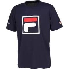 【新品未使用】フィラ FILA テニスウェア Mサイズ ネイビー　東レPPO限定