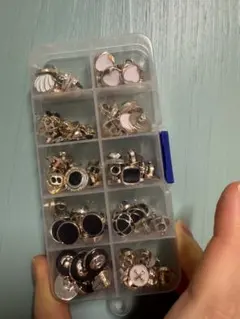 ボタン・スナップボタン　100個 11-13mm