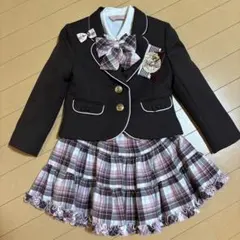 Lili Lundy キッズスーツ　セットアップ　女児スーツ　120cm
