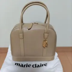 marie claire ベージュ ハンドバッグ