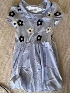 SHEENA DEL RAY 花柄刺繍ドレス