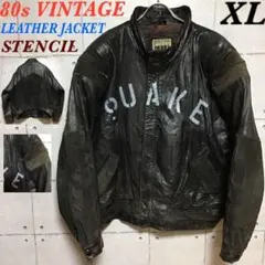 オールドGAP レザー シングルライダース レーシングストライプ