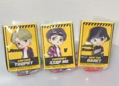 BTS TinyTAN スクエア缶バッジ　V ジミン　グク　マンネライン