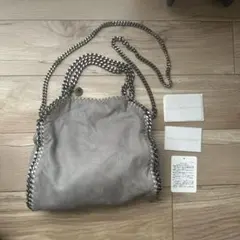 ファラベラミニトート☆ステラマッカートニー☆人気グレー