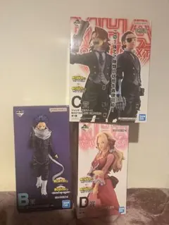 【僕のヒーローアカデミア】一番くじ　フィギュア4点セット