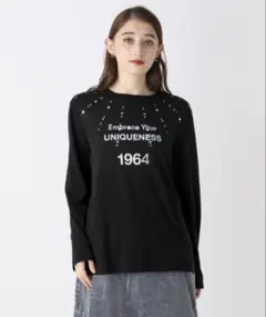 モダールスタッズロゴLS TEE JEANASIS ジーナシス カットソーのサムネイル