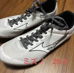 MIZUNO 陸上スパイク 25.0cm ホワイト白XFARSTのサムネイル