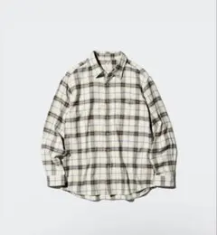 ユニクロ　フランネルシャツ