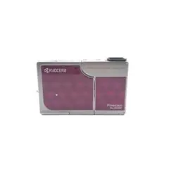 KYOCERA Finecam FINECAM SL400R デジカメ ピンク色 KYOCERA Finecam FINECAM SL400R デジカメ ピンク色 Kyocera