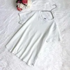 ヘリーハンセン（M）ワッフル 半袖 Tシャツ 白 マキシフレッシュ 消臭 抗菌