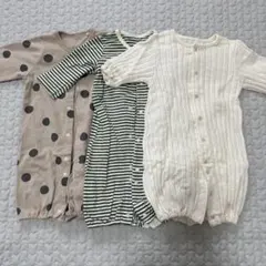 ロンパース カバーオール3点セット