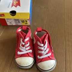 コンバースレッド ハイカット スニーカー 12.5cm