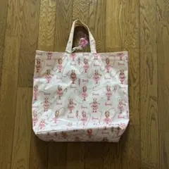 Harrods バレリーナプリント トートバッグ