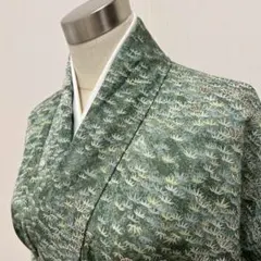 KL3898 洗える着物 小紋 身丈156cm ポリエステル 化繊