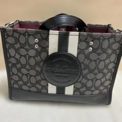 COACH デンプシー バケットバッグ 巾着 ブラック - メルカリ
