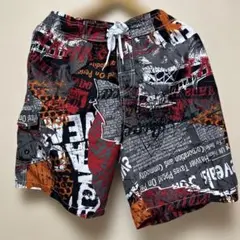 アメリカンロゴ入り短パン〜新品未使用品〜サイズＸＬ〜サイドポケット付き