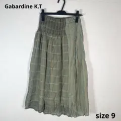 ☆状態良好☆Gabardine K.T ギャバジン ロングスカート レディースのサムネイル