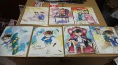 名探偵コナン カラーイラストミニ色紙7枚セット