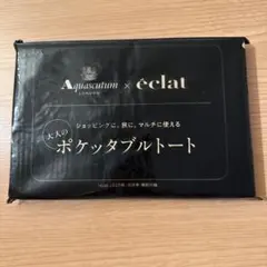 Aquascutum x éclat ポケットブルトート