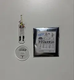 ソフトバンクホークス アクリルスタンド 背番号7 中村晃 ①のサムネイル